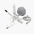 Safebestie Keychain Silver