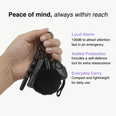 Safebestie Keychain Black